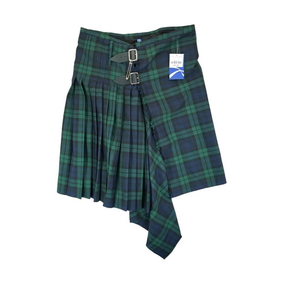 NWT Hector Russel Kilt Plaid Tartan Scotland Size 36 Waist Adjustable Unisex - Picture 1 of 5